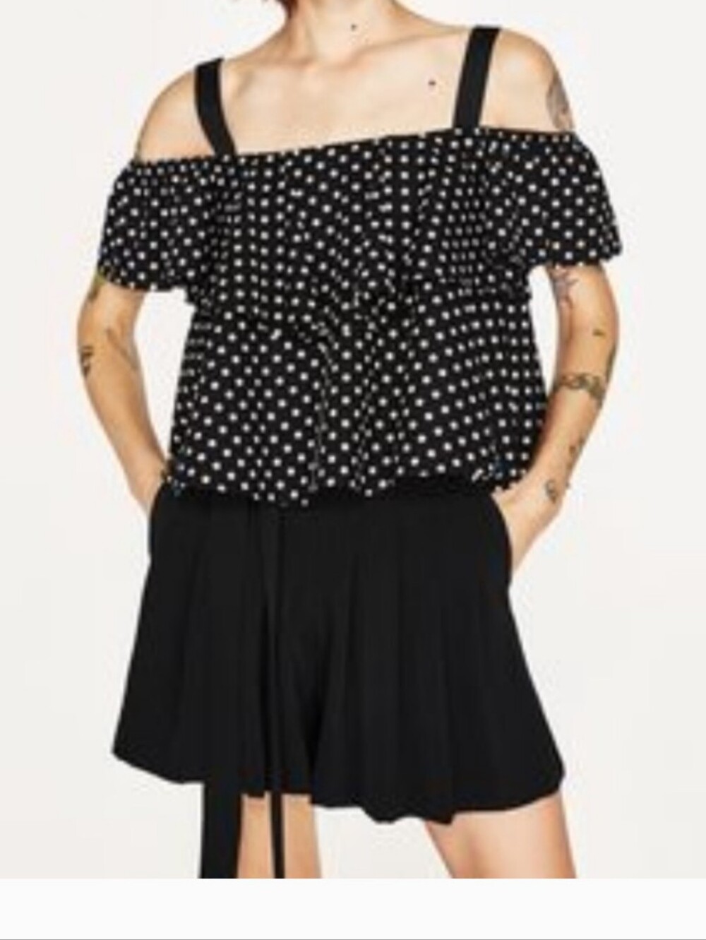 Polka dots top